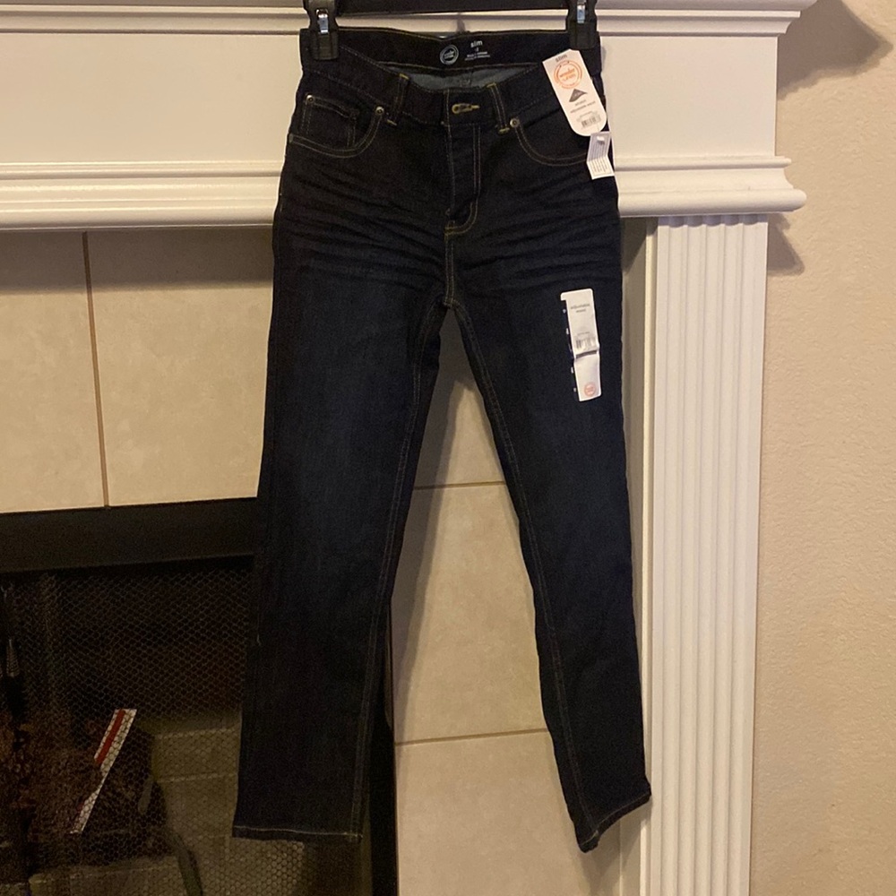 Boys size 12 dark rinse jeans NWT